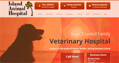 Desktop Screenshot of islandanimalhospitalofvenice.com